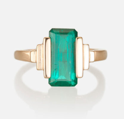 Custom Emerald Ring