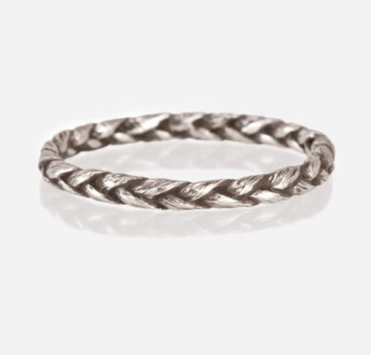 Sterling Silver Medium Braid Ring