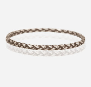 Sterling Silver Small Braid Ring