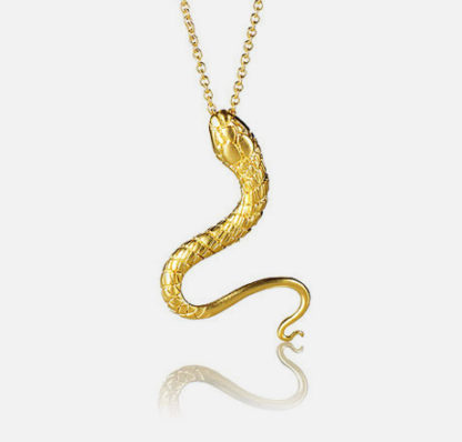 Snake Pendant Gold